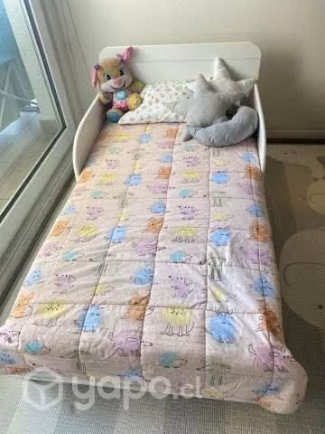 Cama para bebe con colchón