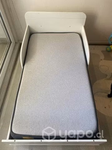 Cama para bebe con colchón - Imagen 3