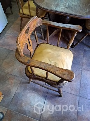 Comedor de castaño