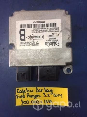 Cajetin Airbag Ford Ranger 3.2 2014
