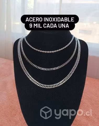 Cadenas y pulseras para hombre