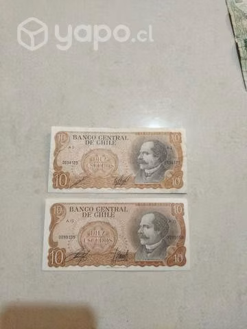 Billete Diez Escudos
