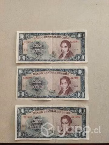Billete Cien Escudos