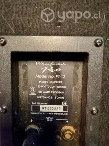 Cajas acústicas wharfedale pro +microfono condensa - Imagen 2