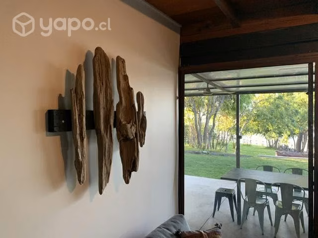 Cuadro estructura madera a mano - Imagen 3