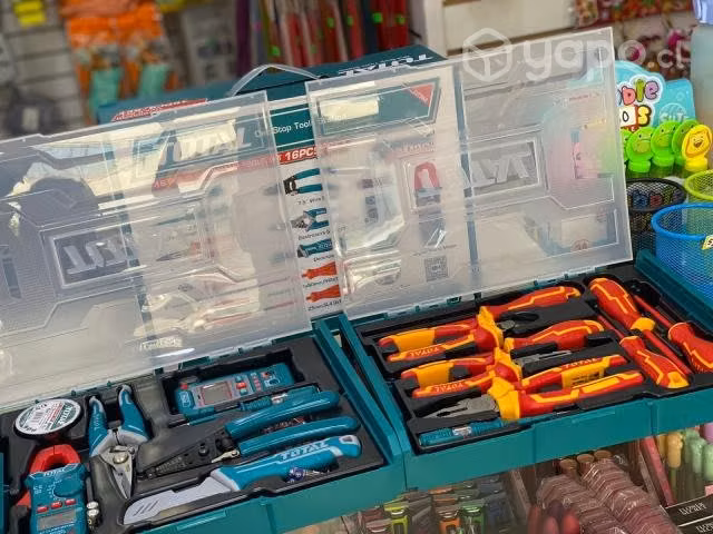 Juego de Herramientas Electricista 16pcs TOTAL