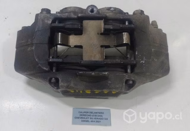 Caliper Delantero Derecho (CSC243) Chevrolet Silve