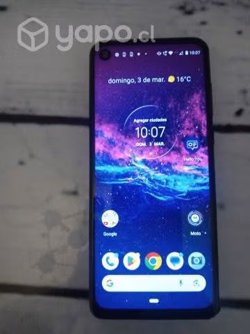Celular moto one action 128 GB por apuro