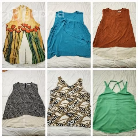 Lote 24 blusas XL