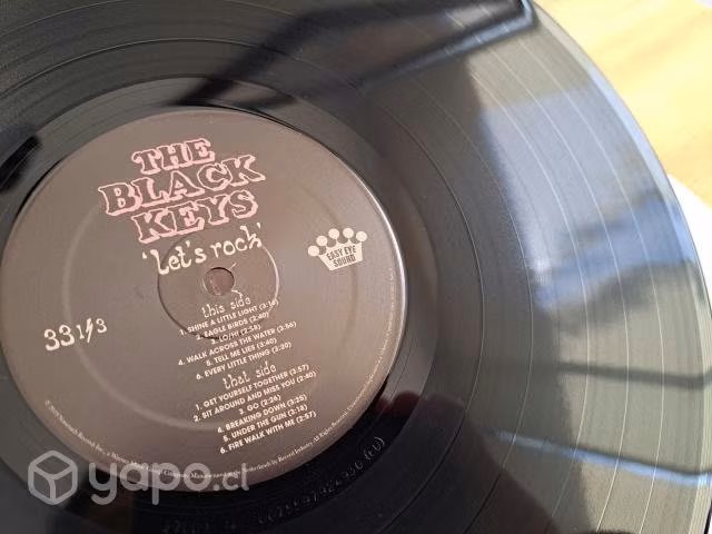 Vinilo the black keys, let's rock 2019 como nuevo