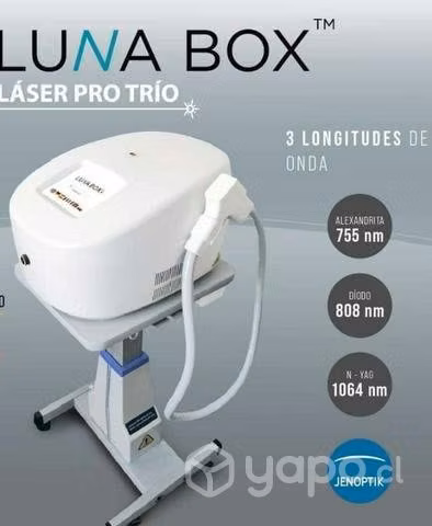Maquina depilacion laser trío crio