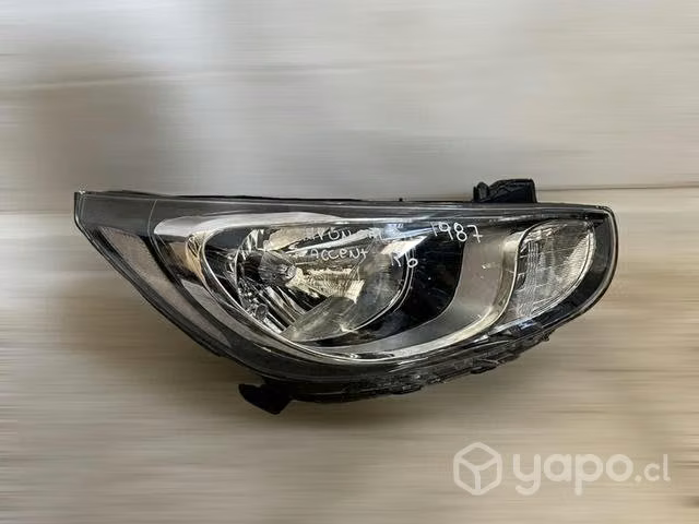 Foco óptico rh Hyundai accent 2012 2014