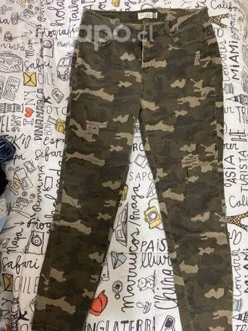 Jeans militar barbados talla 42
