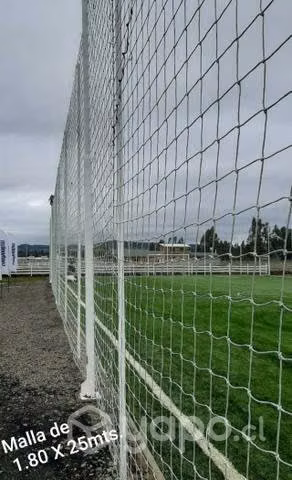 Mallas de perlón para cierre perimetral