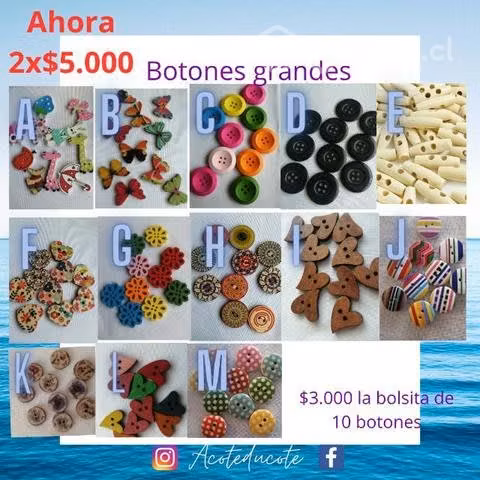 Botones crochets palillo - Imagen 6