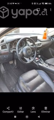 Vendo Mazda 6 full 2016, asiento de cuero
