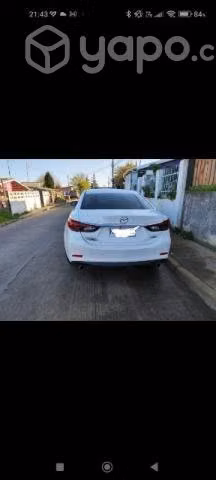 Vendo Mazda 6 full 2016, asiento de cuero