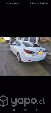 Vendo Mazda 6 full 2016, asiento de cuero