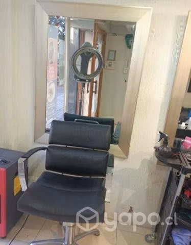 2 sillas hidráulicas pichara de peluquería