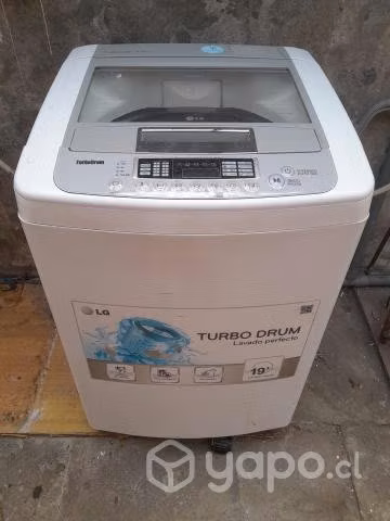 Lavadora LG Fuzzy Logic 9.0 kg