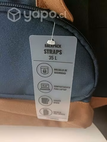 Mochila Straps 359 Azul Xtrem 35 Litros Nueva