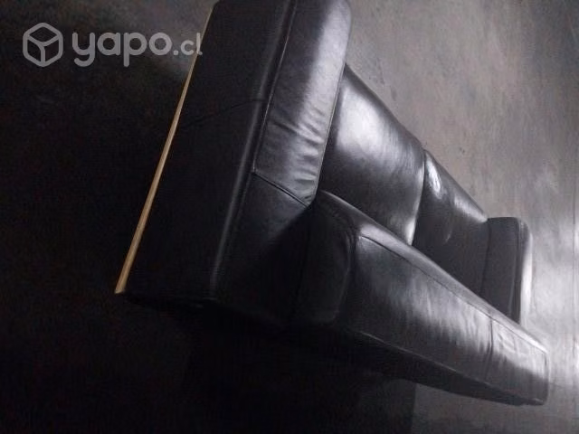Sillon de cuero café - Imagen 2