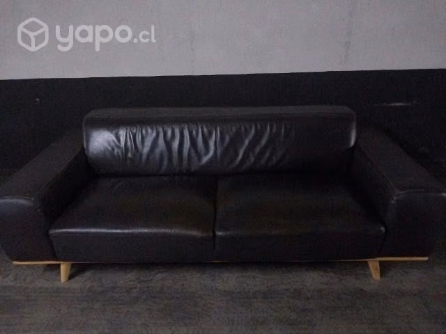 Sillon de cuero café - Imagen 6