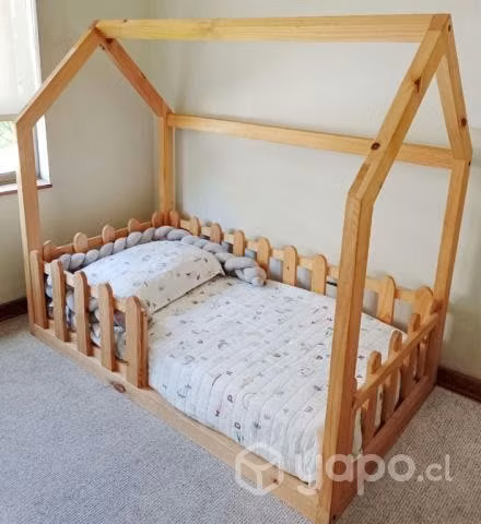 Cama de transición con colchón semi nuevo - Imagen 5