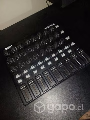 Controlador midi mixer