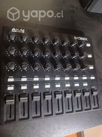 Controlador midi mixer