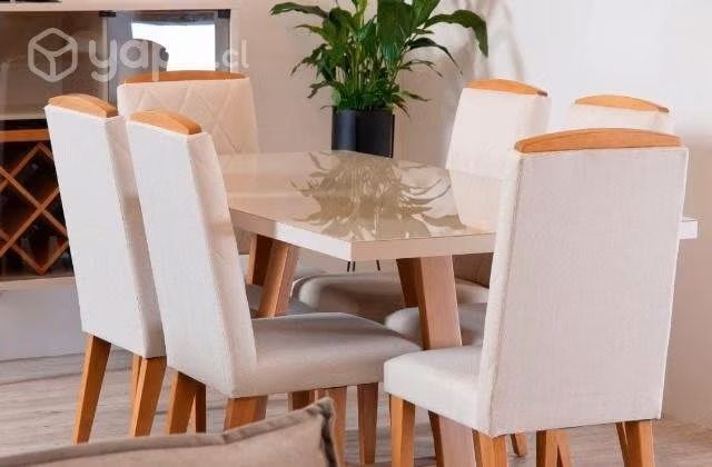 Juego de Comedor 6 Sillas