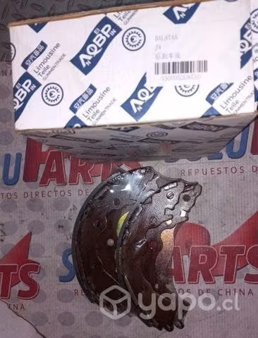Balatas para jac s1