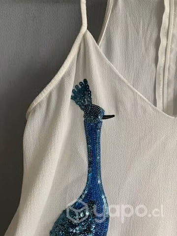 Blusa/con aplicaciones IO, un básico en talla S. - Imagen 2
