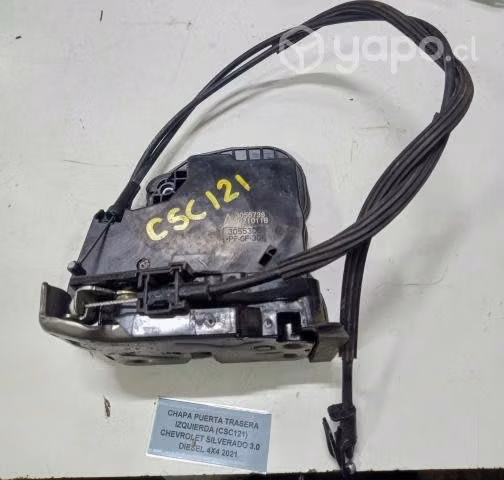 Chapa Puerta Trasera Izquierda (CSC121) Chevrolet