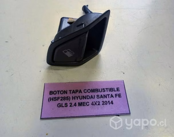 Boton tapa Combustible (HSF285) Hyundai Santa Fe