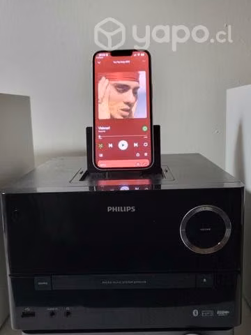 Equipo Philips con entrada para iphone