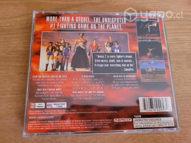 Tekken 2 Greatest Hits PS1