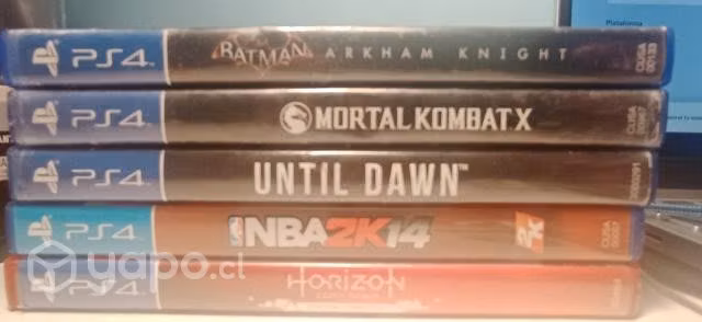 Juegos de playstation 4