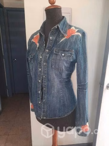 Chaqueta mezclilla talla m