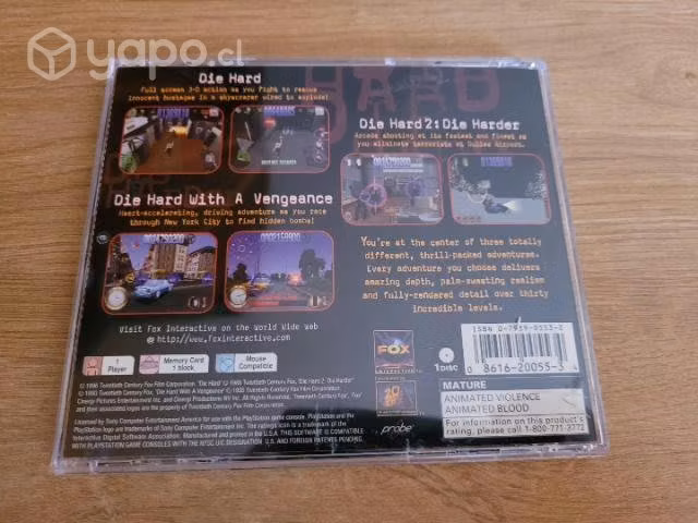 Die Hard Trilogy PS1