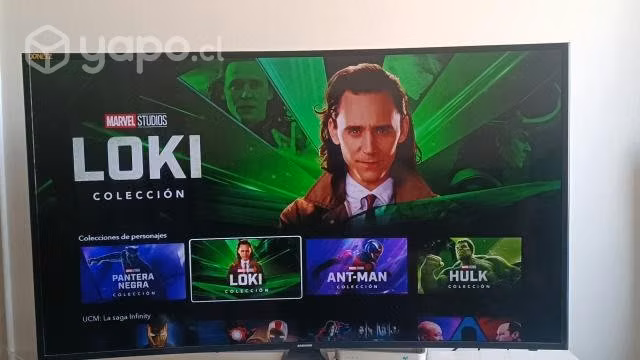 Tv 4k curva marca Samsung