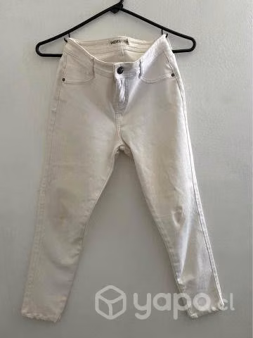 Pantalón blanco, talla 36