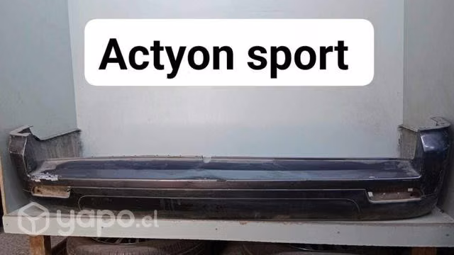 Parachoque trasero ssangyong actyon sport dmg re13