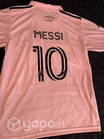 Polera de Messi talla L camiseta fútbol - Imagen 3