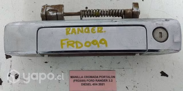 Manilla Cromada Portalon (FRD099) Ford Ranger 2021