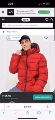 Chaqueta parca