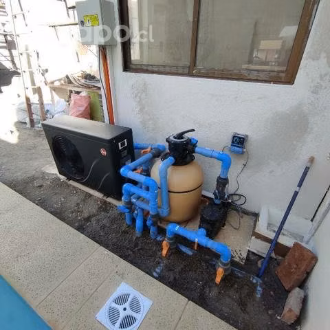 Intalación de equipos de piscina
