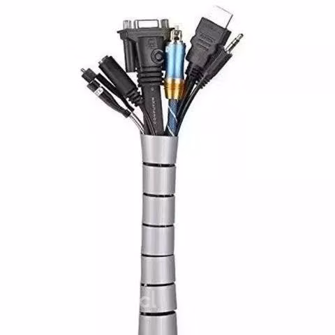 Funda para cable 2 metros, ancho 20mm., gris - Imagen 2