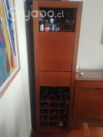 Bar 12 posiciones botellas, cajonera, puerta - Imagen 2