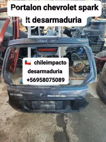Portalón Chevrolet Spark Lt desarmaduría